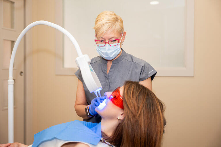 Especialista en blanqueamiento dental